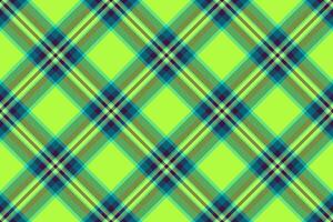 Vibrant lime green plaid pattern. A seamless textile design perfect for fashion, web design, or print projects. vector