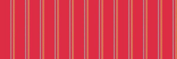 Rverlay background seamless fabric, africa vertical texture textile. Vigure stripe pattern lines in red and teal colors. vector