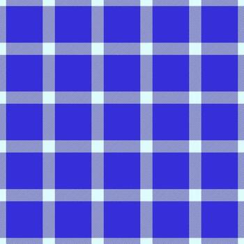 Classic blue plaid pattern. Versatile design for backgrounds, textiles, or creative projects. Seamless and eyecatching, perfect for adding a touch of style. vector
