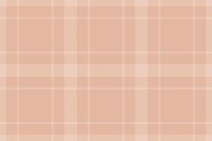 Subtle peach plaid pattern. Elegant and versatile, ideal for website backgrounds, textile design, or stationery. Soft color palette evokes feelings of calm and sophistication. vector