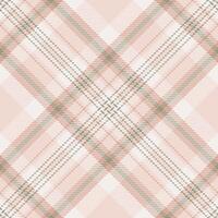 Elegant plaid pattern. Soft pink and muted green hues create a seamless, timeless design. Ideal for backgrounds, textiles, crafts, or digital artwork. Versatile vector