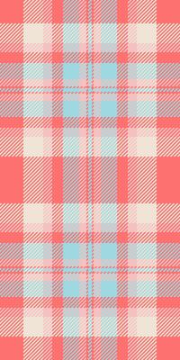 Womens fashion plaid background texture, girly seamless pattern textile. Installing fabric tartan check in light and red colors.