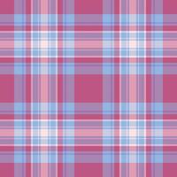 Native check background, purity tartan textile fabric. Tattersall seamless pattern texture plaid in light and pastel colors. vector