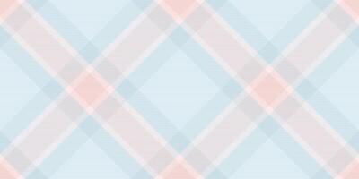 Subtle pastel plaid pattern in soft blues and pinks. Perfect for backgrounds, textiles, or website designs needing a delicate, feminine touch. vector