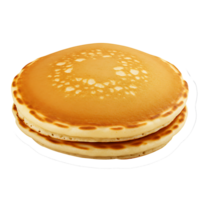 Crispy pancakes with golden crust and soft filling for breakfast ads png
