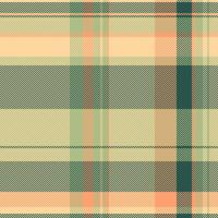 Elegant pastel plaid pattern. Soft peach, sage green, and beige hues create a calming, sophisticated texture. Ideal for fashion, home decor, or website backgrounds. vector