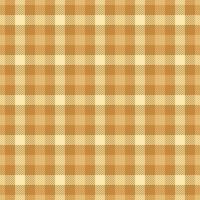 Effect pattern background , coloured seamless fabric texture. Easter tartan plaid check textile in orange and amber colors. vector