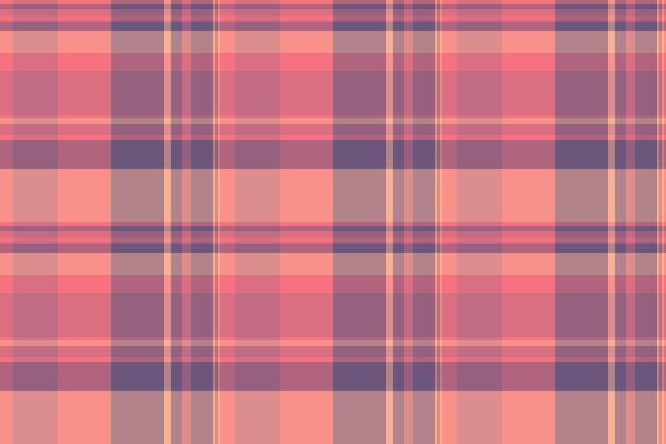 Warm plaid pattern of intersecting lines creating squares and rectangles. Soft palette provides a retro aesthetic, perfect for backgrounds and creative projects.