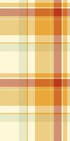 Relief seamless fabric , oriental texture plaid pattern. Large background tartan check textile in cornsilk and amber colors. vector