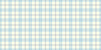Serene pastel blue and cream plaid pattern. Ideal for textile design, website backgrounds, or crafting projects. This soft, repetitive texture evokes feelings of calmness and tranquility. vector