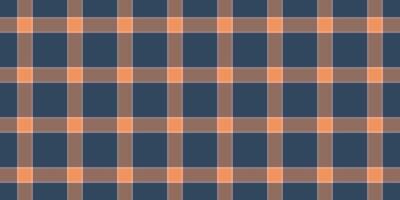 Korean tartan pattern background, graceful seamless textile check. Sketching fabric texture plaid in orange and pastel colors. vector