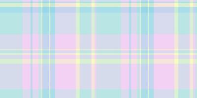 Deep pattern fabric textile, coat texture check seamless. Tiny plaid tartan background in light and light blue colors. vector