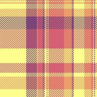 Vibrant pastel plaid pattern. Perfect for textile design, website backgrounds, or autumnal themed projects. This seamless texture offers a soft, warm feel, conveying comfort and style. vector