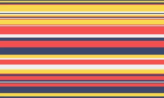 Vibrant horizontal stripes in yellow, red, and blue create a cheerful, energetic pattern. Perfect for website backgrounds, textiles, or any project needing a bold, graphic element. vector