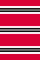 Bold red and black horizontal stripes create a vibrant, graphic pattern. vector