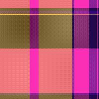 Modern plaid pattern design with vibrant colors. A seamless blend, great for backgrounds, textiles, or eyecatching graphic accents. Bold, versatile, and contemporary. vector