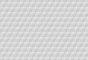 Elegant geometric pattern featuring a repeating motif of subtly textured, threedimensional cubes in a hexagonal arrangement. vector