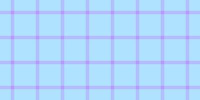 Color fabric textile plaid, bandana tartan background. Surface seamless texture check pattern in cyan and light colors. vector