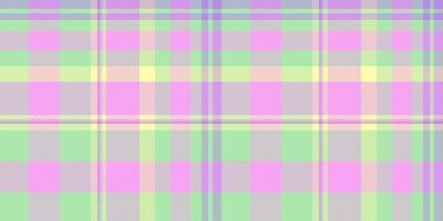 Pastel plaid pattern, perfect for textile design, fashion, or website backgrounds. Soft, dreamy colors evoke feelings of serenity and calm. Ideal for projects targeting young adults or children. vector