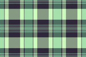 Stylish pastel green and dark gray plaid pattern. Perfect for textile design, fashion, website backgrounds, and more. The subtle texture and repeating design offer a versatile and modern aesthetic. vector