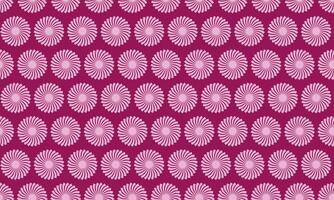 Elegant pink and burgundy repeating pattern of stylized flowers. Perfect for textile design, wallpaper, website backgrounds, and branding. A modern, geometric design with a touch of vintage charm. vector