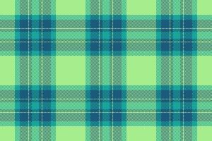 Vibrant green and teal plaid pattern. Perfect for textile design, fashion, website backgrounds, or any project needing a fresh, stylish texture. vector