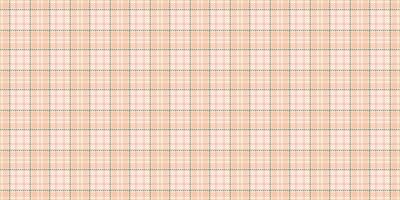 Soft peach and cream plaid pattern. Perfect for textile design, website backgrounds, or crafting projects. This delicate, repeating texture evokes feelings of warmth and comfort. vector