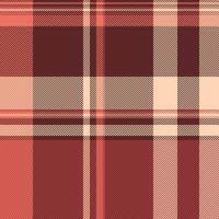 Warm, earthy tones in this seamless plaid pattern evoke feelings of comfort and autumn. Perfect for textile design, fashion, home decor, or website backgrounds. The subtle texture adds visual depth. vector