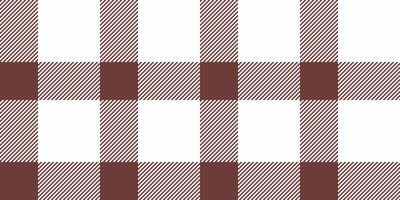 Classic brown and white buffalo plaid pattern. Perfect for rustic, farmhouse, or fallthemed designs. Versatile texture ideal for website backgrounds, textiles, or packaging. vector