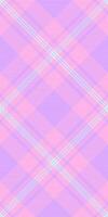 Pastel pink and purple plaid pattern. A soft, dreamy design perfect for textiles, websites, or branding. This seamless texture evokes feelings of gentleness and femininity. vector