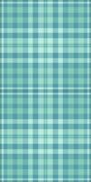 Subtle teal and mint green plaid pattern. Perfect for textile designs, website backgrounds, or stationery. This calming, repeating texture evokes feelings of serenity and freshness. vector