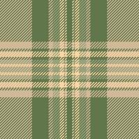 Subtle sage green and beige plaid pattern. Perfect for textile design, wallpaper, or website backgrounds. Evokes feelings of calmness and nature. vector