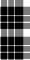 Stylish black, white, and gray plaid pattern. Perfect for textile design, fashion, website backgrounds, or any project needing a sophisticated geometric texture. vector