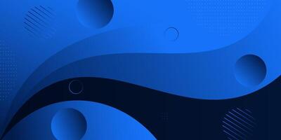 Abstract blue 3D background. Minimal curve fluid layer pattern design. Eps10 vector