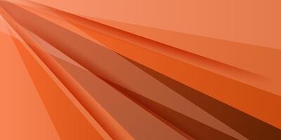 Abstract orange square overlapping background for card graphic design. Orange background shadow element. vector