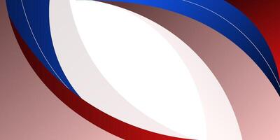 Abstract overlapping curve banner with 3D background. Simple overlapping shapes. Paper cut curve pattern. Eps10 vector