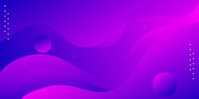 Modern premium blue and purple wave gradient background design pattern. eps10 vector