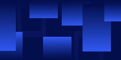 Abstract blue overlapping square 3D background. Simple line pattern design. eps10 vector