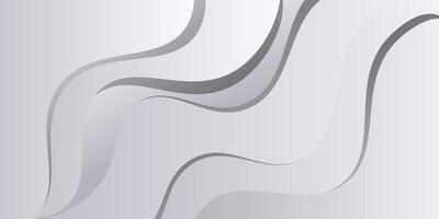 Abstract colorful wave pattern background. Trendy fluid wave design background. Grey wave pattern on background. Eps10 vector