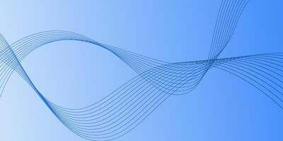 luxury abstract premium shape blue background banner design with wave line pattern. eps10 vector