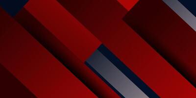 Abstract 3D red diagonal geometric background. Overlapping square shapes with line pattern. Eps10 vector