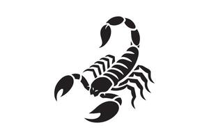 Scorpion icon on white background vector