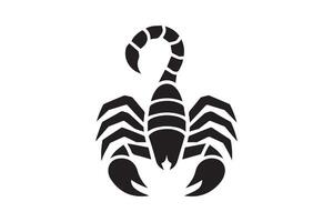 Scorpion icon illustration on white background vector