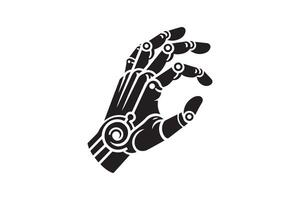 Robotic hand icon robot hand robot hand robot hand robot hand robot hand robot hand robot hand robot vector