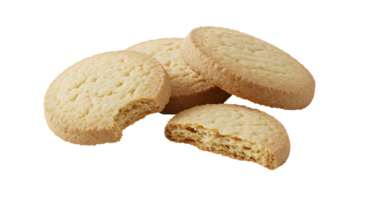 Biscuit and Cookie Stack for Transparent Background Projects png