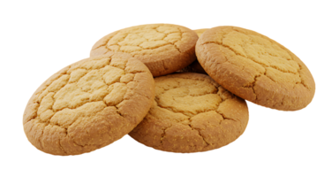 Isolated Cookies and Biscuits Set on Transparent Background png