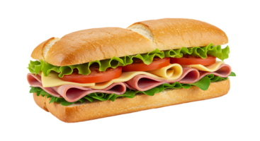 Sandwich Isolated with No Background for Easy Use png