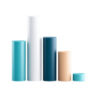 Abstract shapes displayed on shelf png