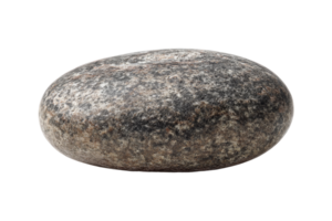 Polished stone display home decor rock png