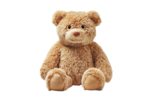 Cuddly teddy bear home plush toy cozy front view png